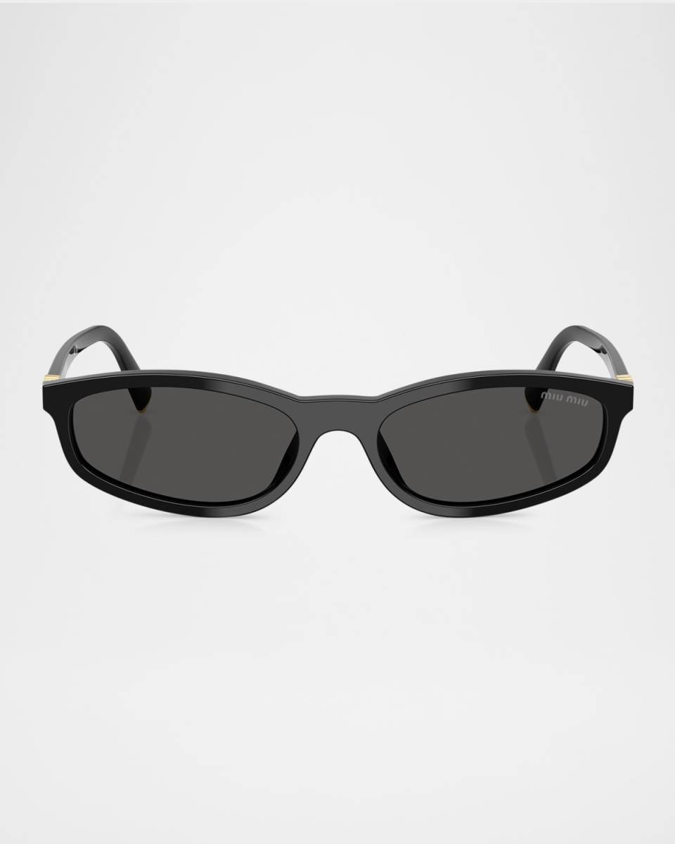 MU A06SF Oval Sunglasses